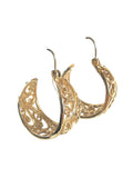 14K Filigree Hoop Earrings (7.10g.)