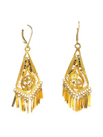 14K Filigree Dangle Earrings (6.89g.)