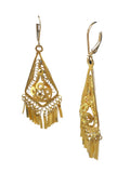 14K Filigree Dangle Earrings (6.89g.)