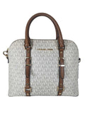 Coated Canvas Satchel w/Strap