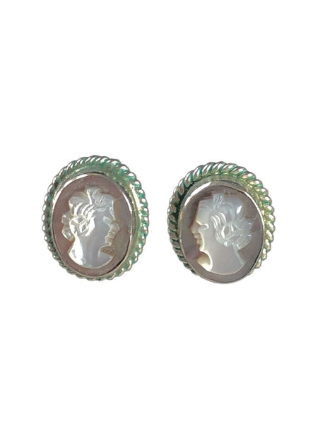 SS Cameo Earrings