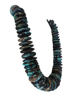 chunky rondel turquoise necklace