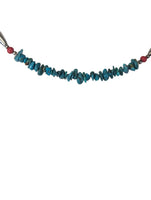 turquoise heishi choker