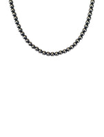 sterling 6mm bead necklace