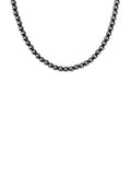 sterling 6mm bead necklace