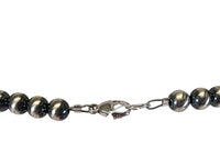 sterling 6mm bead necklace