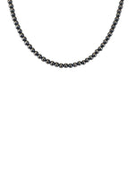 sterling 4mm bead necklace