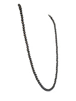 sterling 4mm bead necklace