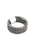 Sterling multi stone band/ring