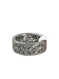 Sterling multi stone band/ring