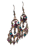 Costume chandelier earrings