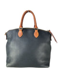 Pebble leather satchel