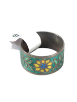 Sterling Siamese Enamel Ring/Band