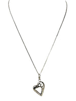 Sterling heart necklace