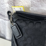 R Signature top lock wristlet