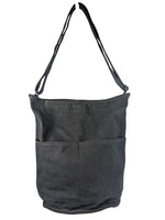 R canvas bucket crossbody