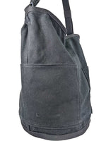 R canvas bucket crossbody