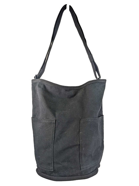 R canvas bucket crossbody