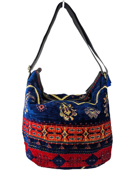 R Jacquard Fabric Tote