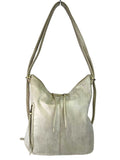 R Metallic Shoulder Bag