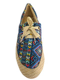 R Woven Fabric Slip On