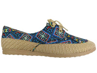 R Woven Fabric Slip On