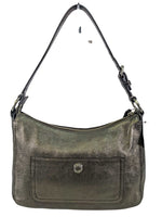 R Metallic Shoulder Bag