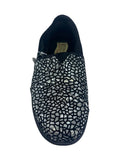 R Sequin Cracked Slip On