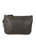 R Leather wristlet