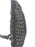 R Giraffe Print Backpack