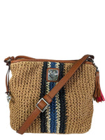 R woven crossbody