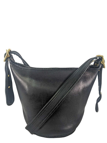 R vintage leather crossbody