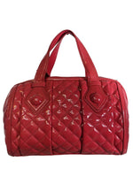 R quilted nylon travel tote