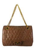 R vintage lambskin quilted leather camera crossbody