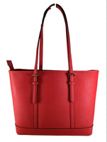 R Jet Set Tote Saffiano Leather