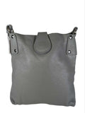 R Made In Italy Pebbled Leather Crossbody