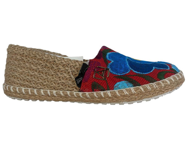 R Embroidered Espadrille