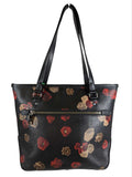 R Floral Zip Top Handbag