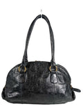 R Embossed Handbag