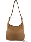 R Leather Hobo