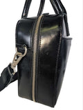 R Smooth Leather Handbag