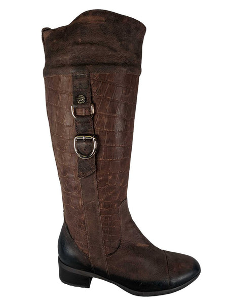 R Leather Boot Tall