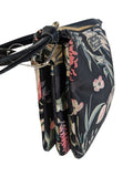 R nylon floral crossbody