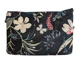 R nylon floral crossbody