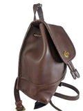 R Vintage Leather Backpack