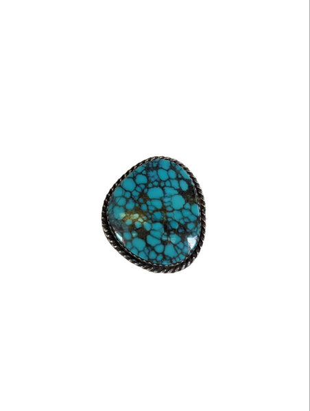R sterling turquoise ring