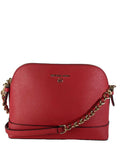 R Saffiano Leather Crossbody