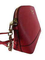 R Saffiano Leather Crossbody