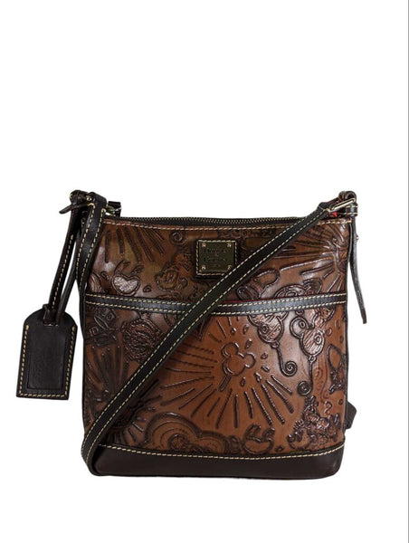 R limited edition leather Mickey Mouse crossbody