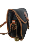 R Vintage Pebbled Leather Crossbody